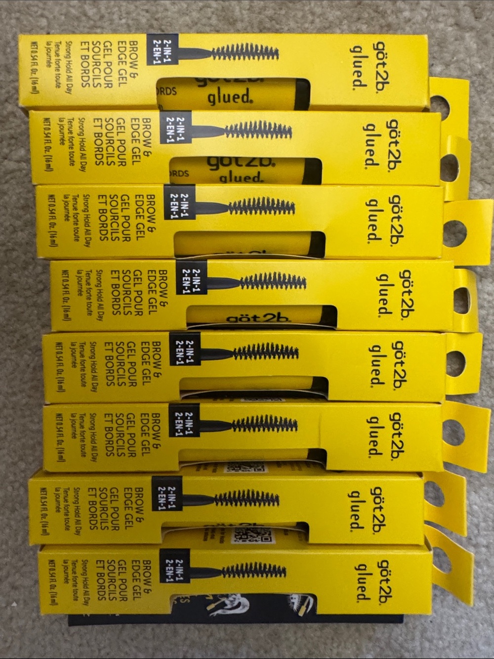 got2b Glued Brow & Edge Gel — Yellow